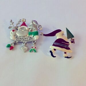 Vintage Holiday Pins